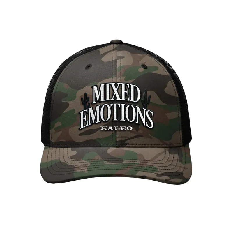 One Day Deal Camouflage trucker hat