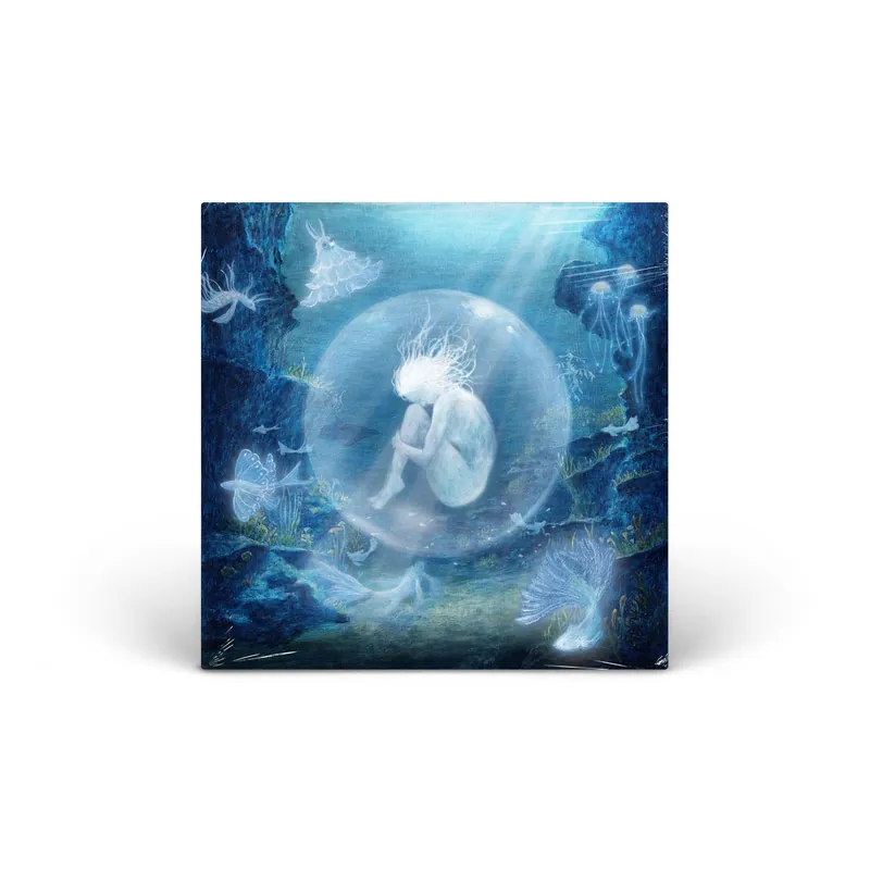 Genuine oyster vinyl LP