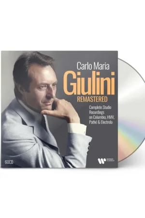 Giulini Remastered - Complete Studio Recordings on Columbia, HMV, Pathé & Electrola 60CD Free Shipping