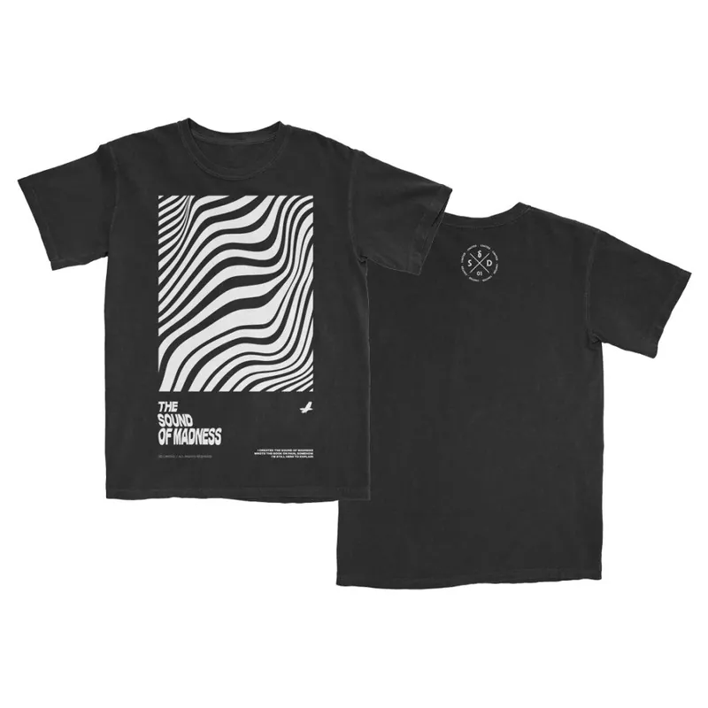 Worldwide Shipping Sound of Madness T-Shirt (Black)