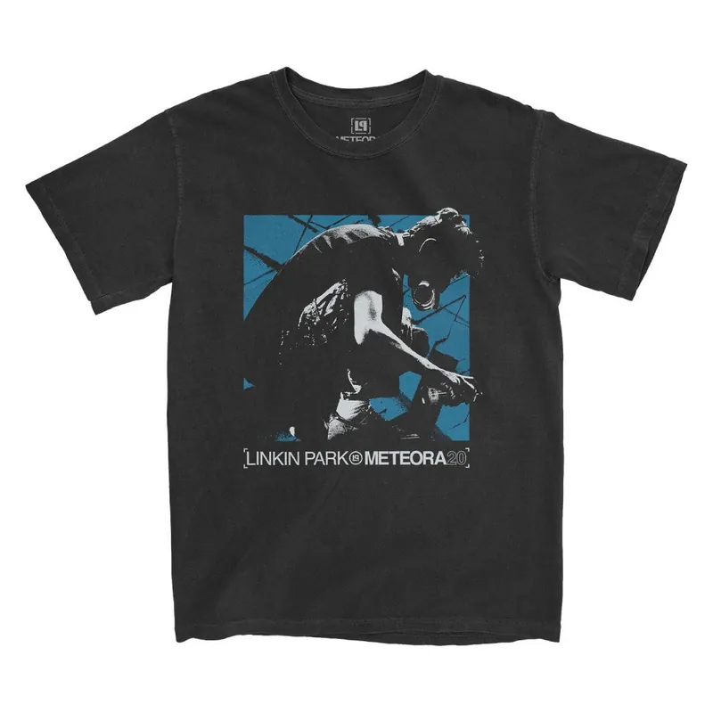 Clearance Meteora Spray Box Washed Black T-Shirt