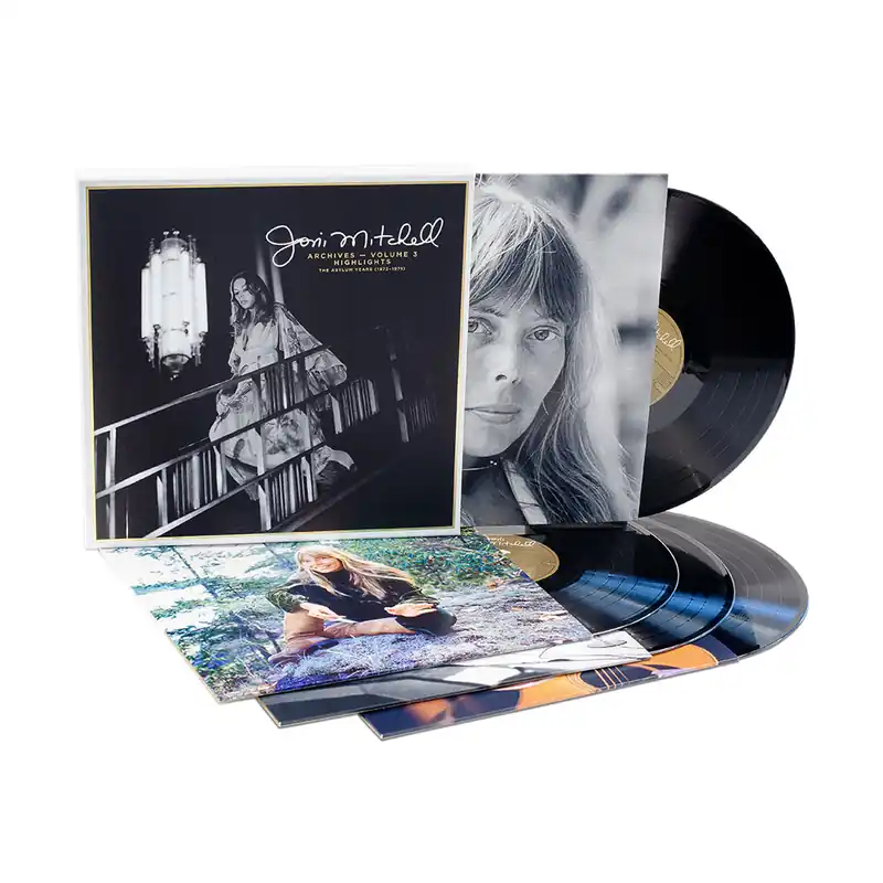 Joni Mitchell Archives, Vol. 3: The Asylum Years (1972-1975) 4LP Top Pick