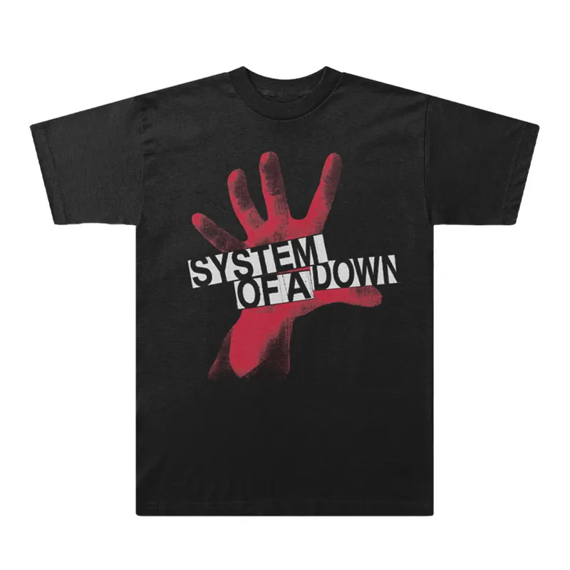 Authentic Self-Titled Red Hand Logo T-Shirt