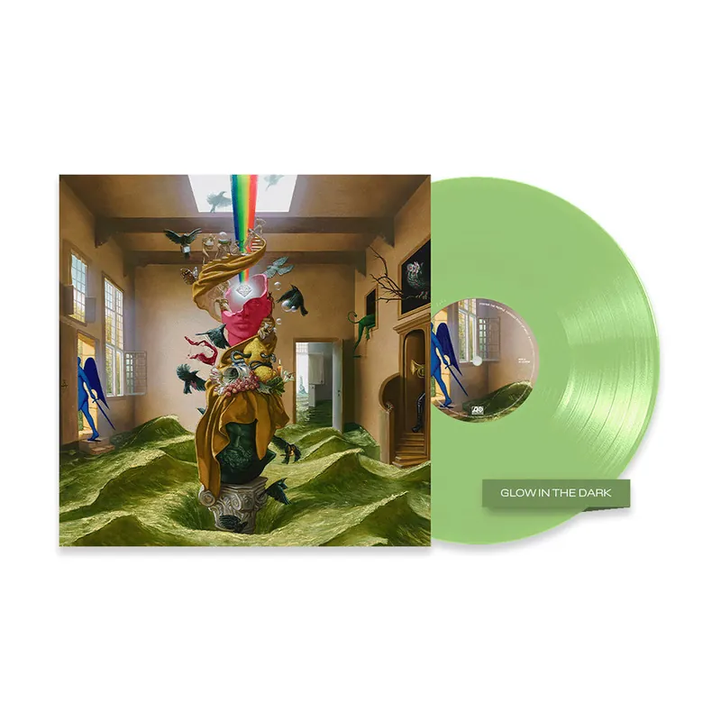 Paradise State of Mind Glow In The Dark Green Vinyl Factory Price