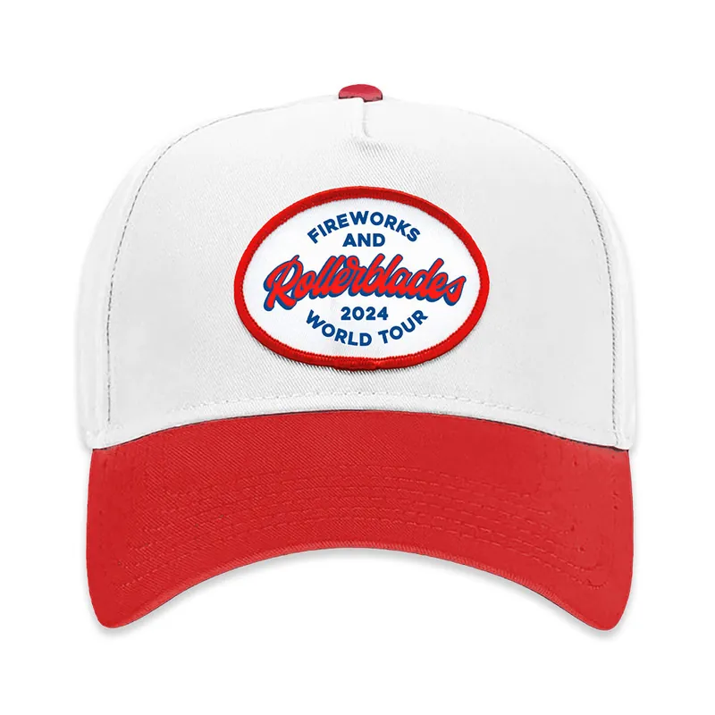 Rollerblades Tour Red Brim Hat Fan Favorite