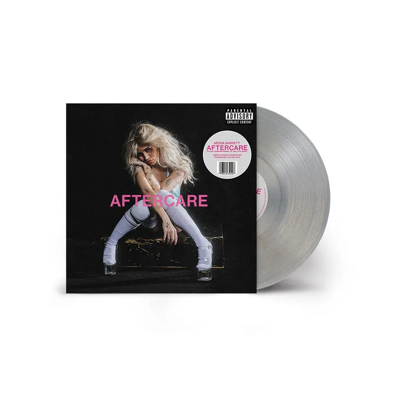 AFTERCARE Signed Standard Translucent Glitter Vinyl LP Special Discount