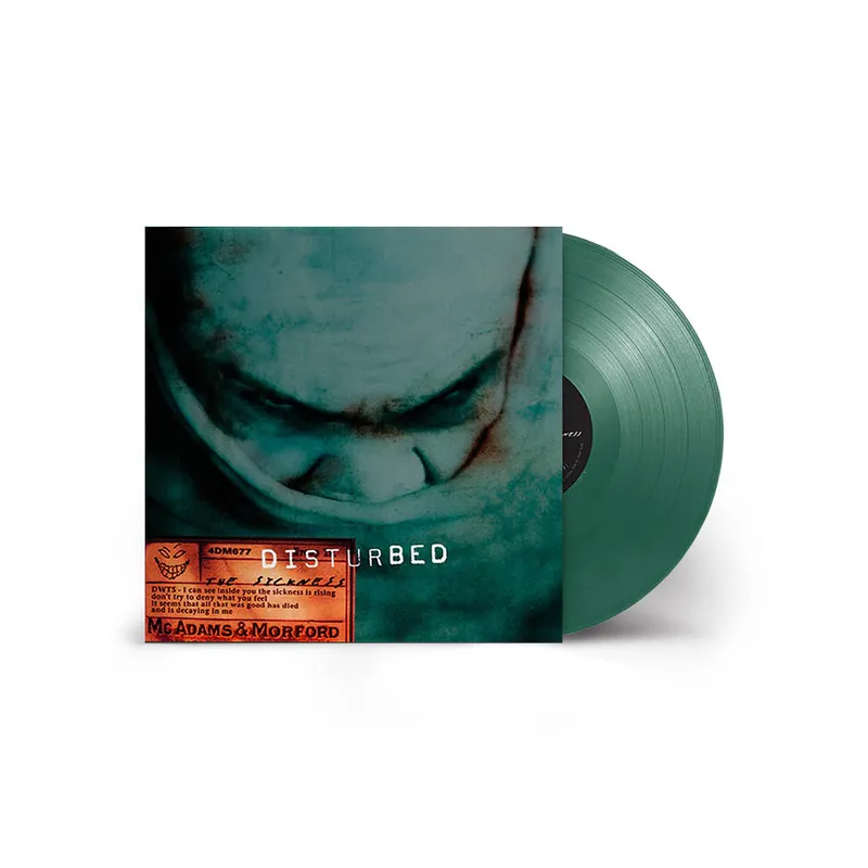 Budget The Sickness (25th Anniversary) Green LP