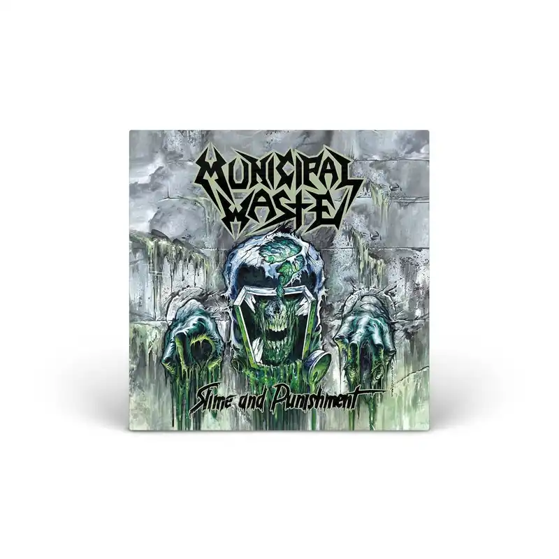 Flash Sale Slime & Punishment (Gray & Mint Swirl W/ Black) vinyl 2LP