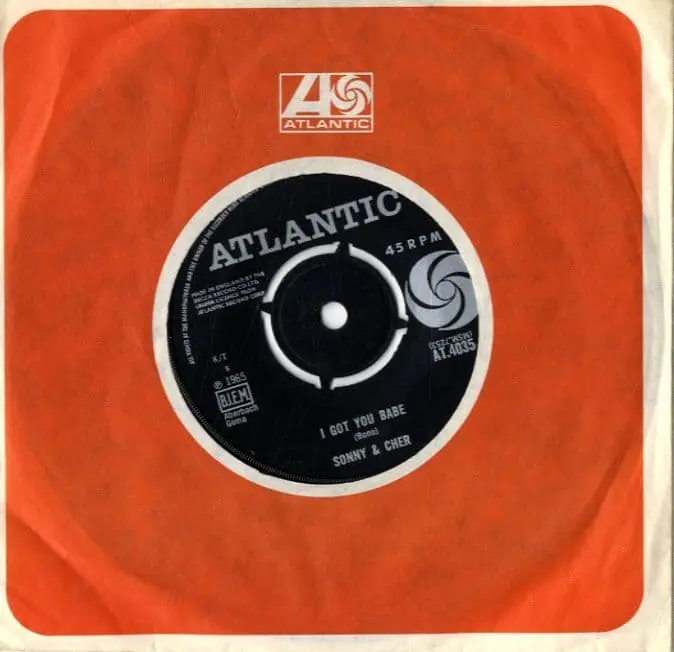 Sonny & Cher - I Got You Babe/It s Gonna Rain AT 4035 Big Sale