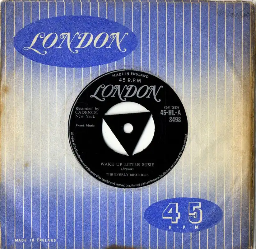 Everly Brothers The - Wake Up Little Susie/Maybe Tomorrow HL-A 8498 Don’t Miss Out