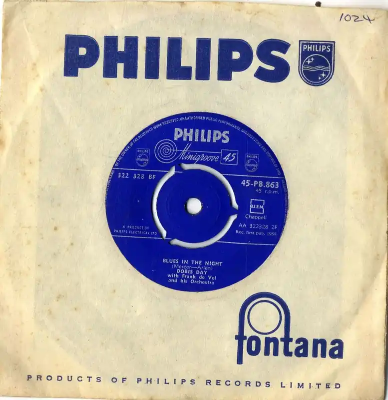 Budget Doris Day - Blues In The Night/Love In A Home PB 863