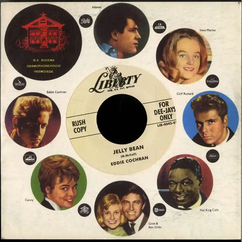 Eddie Cochran - Jelly Bean/Don t Bye Bye Baby Me 0045 New Sale