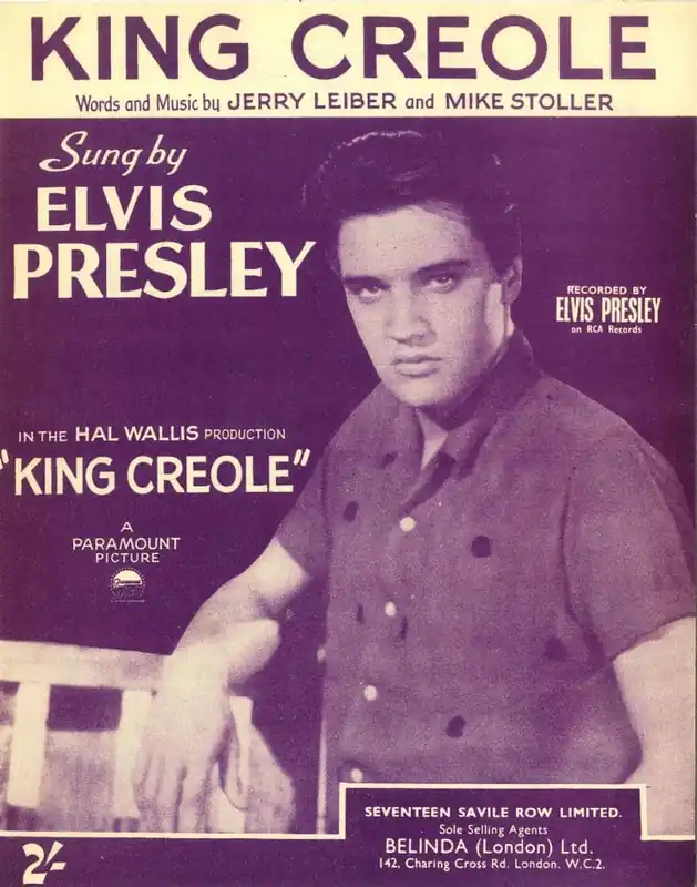 Elvis Presley - Sheet Music - King Creole - Mint Save Now