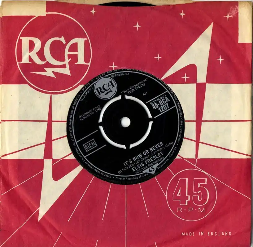 Buy Online Elvis Presley - It s Now Or Never/Make Me Know It 1207 Ex