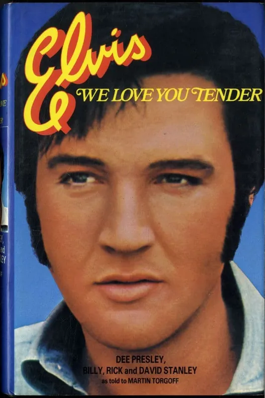 Elvis Presley - We Love You Tender - Hardback Book by Dee Presley Genuine