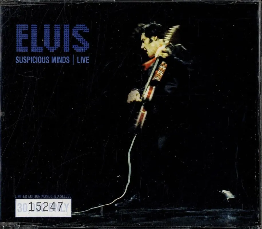Elvis Presley - EU - Suspicious Minds - The Wonder Of You - Ltd Ed CD Single Don’t Miss Out
