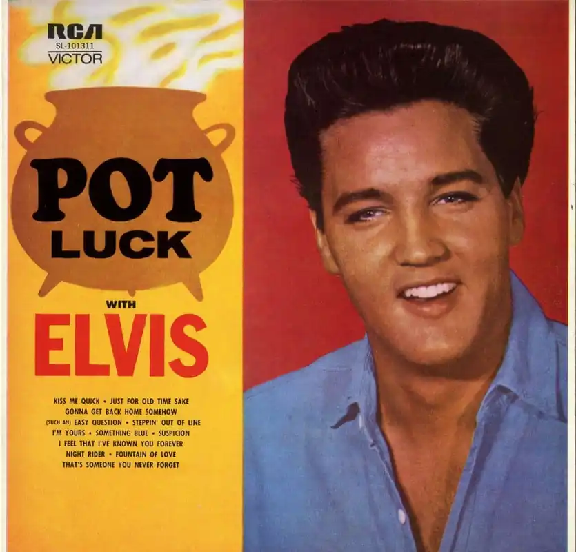 Buy Direct Elvis Presley - Australia - Pot Luck SL 101311 As New