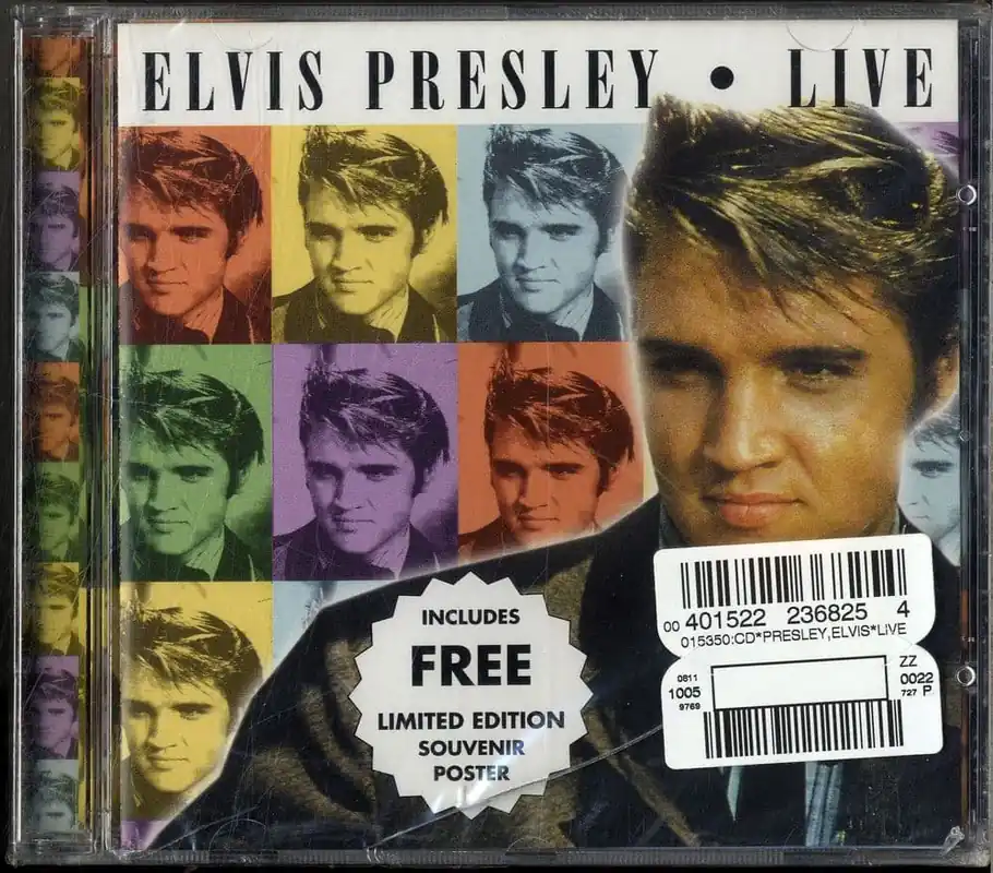 Elvis Presley - Live - German CD - New/Sealed Weekend Sale