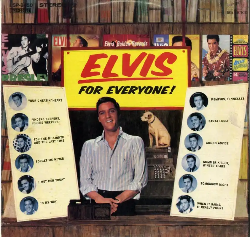 Bargain Elvis Presley - Greece - Elvis For Everyone RCLP 20073