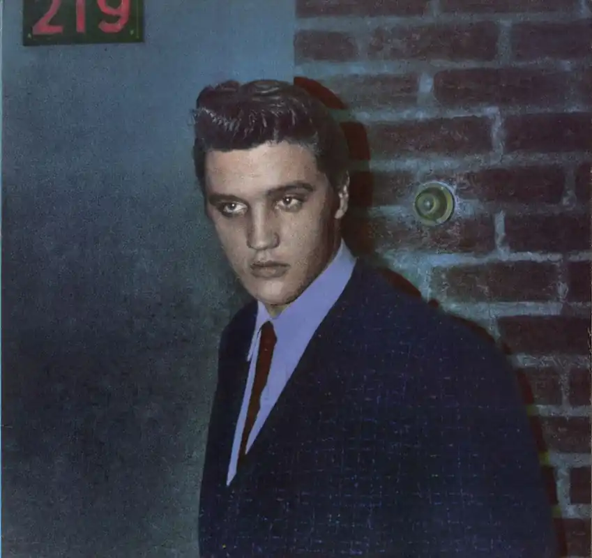 Elvis Presley - USA - Reconsider Baby AFL1-5418 Blue Vinyl - M- Big Sale