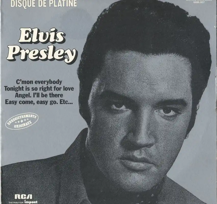 Elvis Presley - France - Disque De Platine 6886 807 Ex/M- Worldwide Shipping