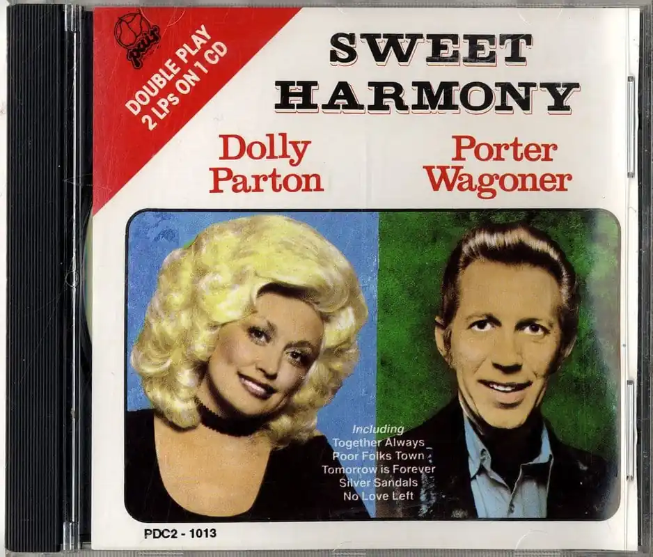 Dolly Parton - Porter Wagoner - Sweet Harmony - 2 LPs on 1 CD Get Yours