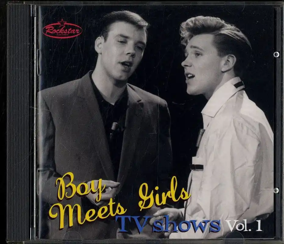 Price Drop Various - Boy Meets Girls TV Shows - Eddie Cochran - Marty Wilde - Billy Fury - Rockstar CD