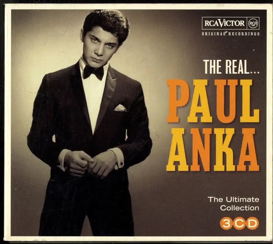 High Quality Paul Anka - The Real Paul Anka - 3 x CD Set
