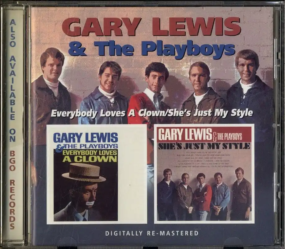 Gary Lewis & The Playboys - Everybody Loves A Clown/She s Just My Style - BGO CD Price Cut
