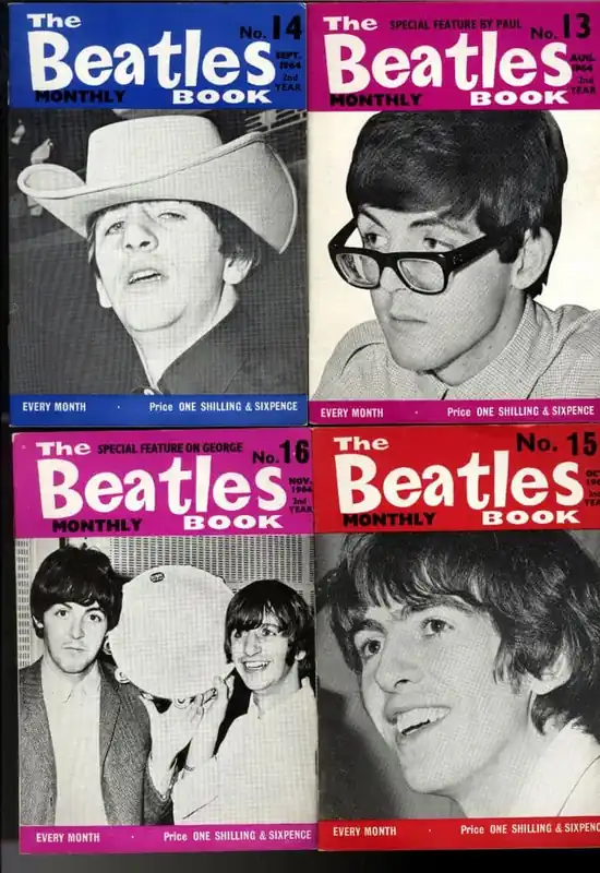 Best Choice The Beatles Book Monthly - Second Year - 13 to 24 - August 1964 to July 1965