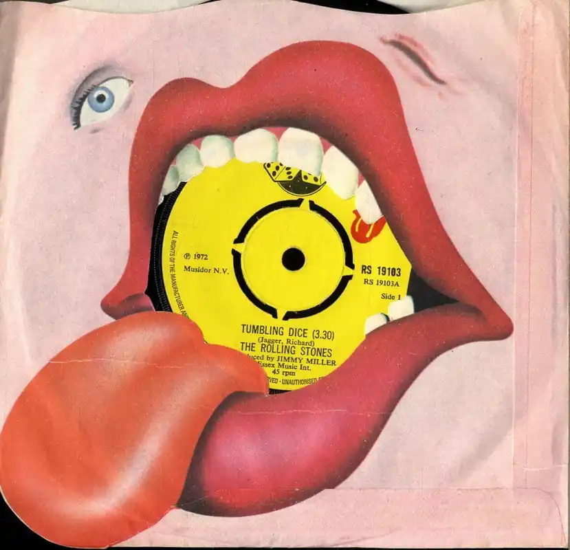 Flash Sale Rolling Stones The - Tumbling Dice/Sweet Black Angel RS 19103