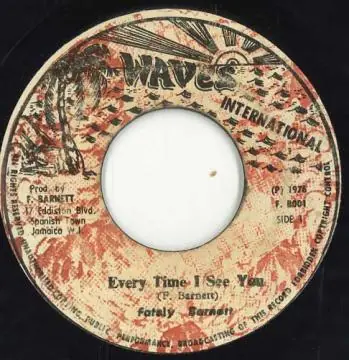 Luxury ReggaeCollector.com - Fately Barnett - Everytime I See You (Waves)