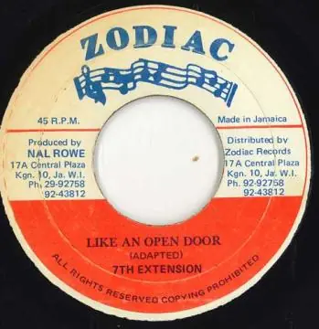 ReggaeCollector.com - 7th Extension - Like An Open Door (Zodiac) Hot Deal
