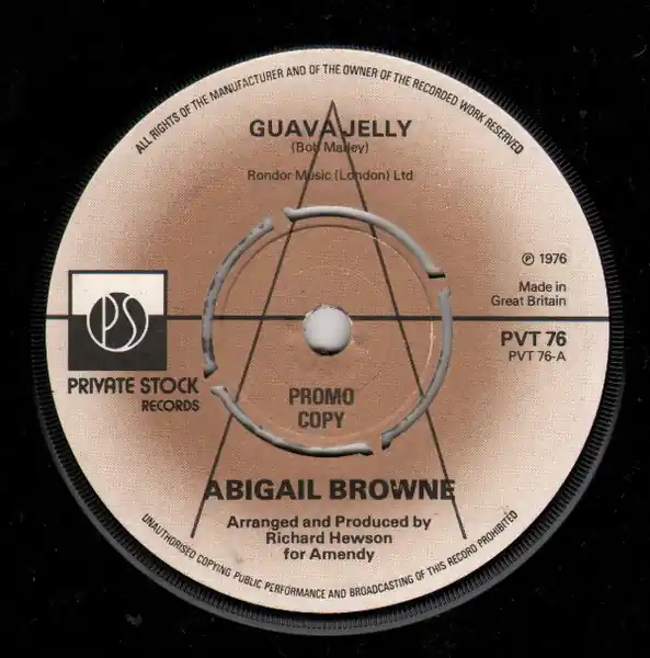 ReggaeCollector.com - Abigail Browne - Guava Jelly (Private Stock UK) Next Day Delivery