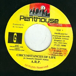 Budget ReggaeCollector.com - A.R.P. - Circumstances Of Life (Penthouse Records JM)
