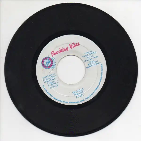 Fast Shipping ReggaeCollector.com - A.R.P. - Moving (Shocking Vibes JM)
