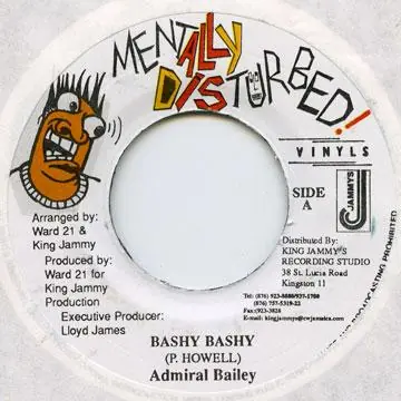 ReggaeCollector.com - Admiral Bailey - Bashy Bashy (Mentally Disturbed) Super Sale
