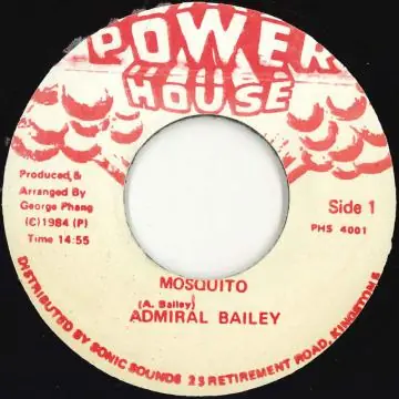 ReggaeCollector.com - Admiral Bailey - Mosquito (Power House) Trusted Brand