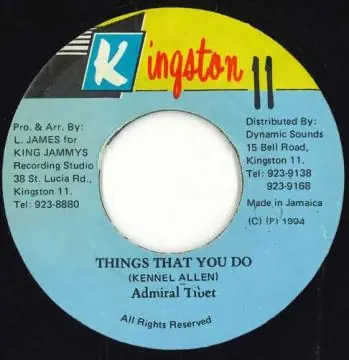 ReggaeCollector.com - Admiral Tibet - Things That You Do (Kingston 11) Authentic