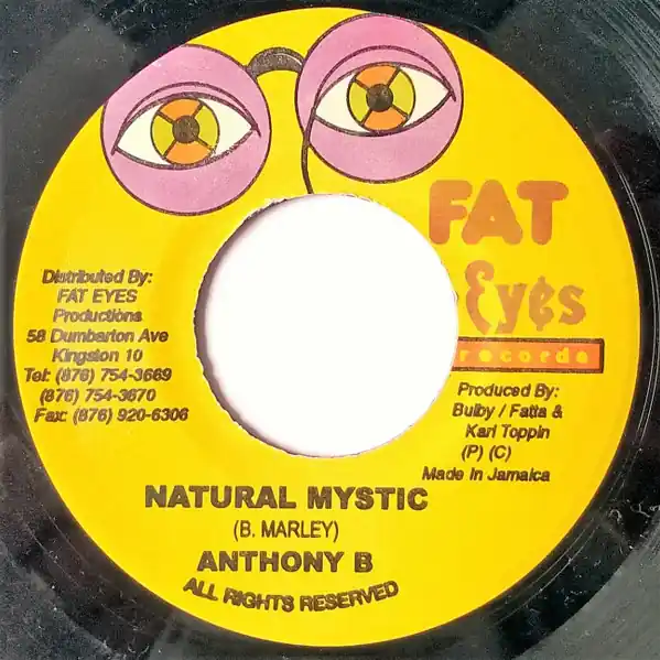Wholesale ReggaeCollector.com - Anthony B - Natural Mystic (Fat Eyes Records JM)