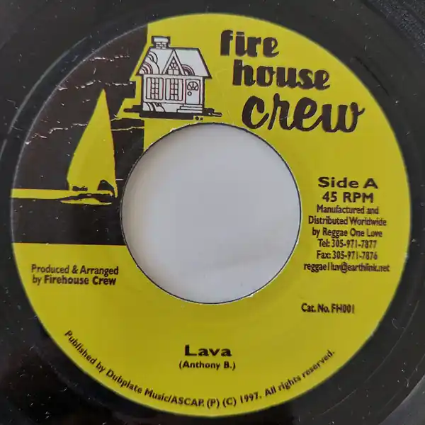 ReggaeCollector.com - Anthony B - Lava (Firehouse Crew JM) Markdown