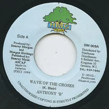 ReggaeCollector.com - Anthony B - Wave Of The Croses (HMG) Warranty Included