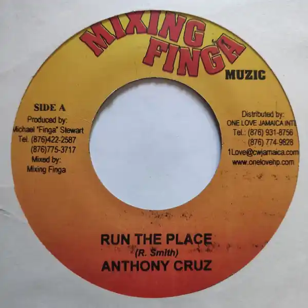 Best Choice ReggaeCollector.com - Anthony Cruz - Run The Place (Mixing Finga Muzic JM)