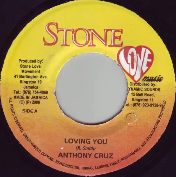 ReggaeCollector.com - Anthony Cruz / Gregory Isaacs - Loving You / Informer (Stone Love Music JM) Handmade