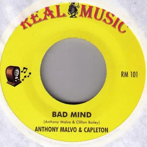 Money Back Guarantee ReggaeCollector.com - Anthony Malvo & Capleton - Bad Mind / Greedy Woman (Real Music JM)