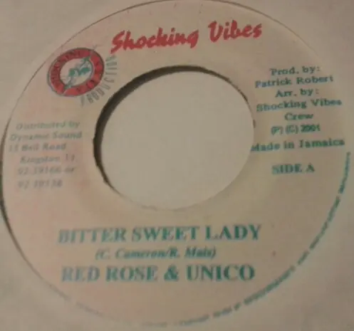 Express Delivery ReggaeCollector.com - Anthony Red Rose & Unico - Bitter Sweet Lady (Shocking Vibes JM)