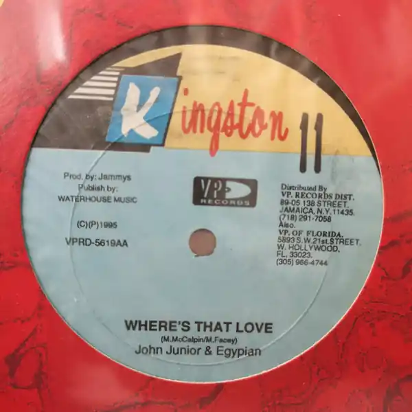 Bargain ReggaeCollector.com - B.t. Gold, Determine, John Junior, Egyptian - Bulleye Pt.2 / Where's That Love (KINGSTON 11 JM)