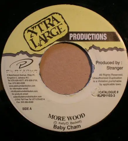 Buy Online ReggaeCollector.com - Baby Cham - More Wood (Xtra Large Productions JM)