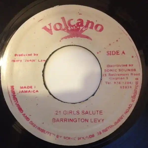 ReggaeCollector.com - Barrington Levy - 21 Girls Salute (Volcano JM) Markdown