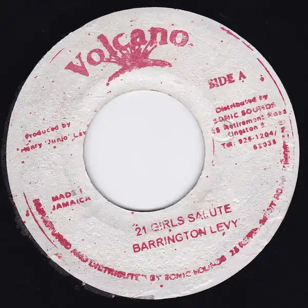 Deal ReggaeCollector.com - Barrington Levy - 21 Girls Salute (Volcano JM)